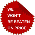 We won't be beaten on price